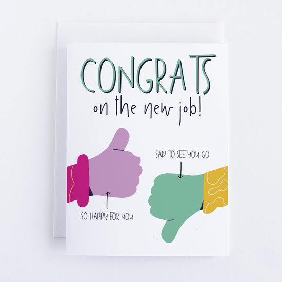 Congratulations Greeting Card: New Job Greeting Card – CardCraft