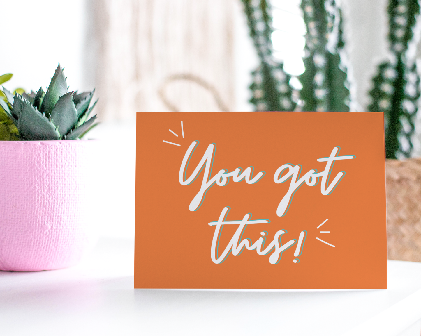 You Got This!: Encouragement Greeting Card.